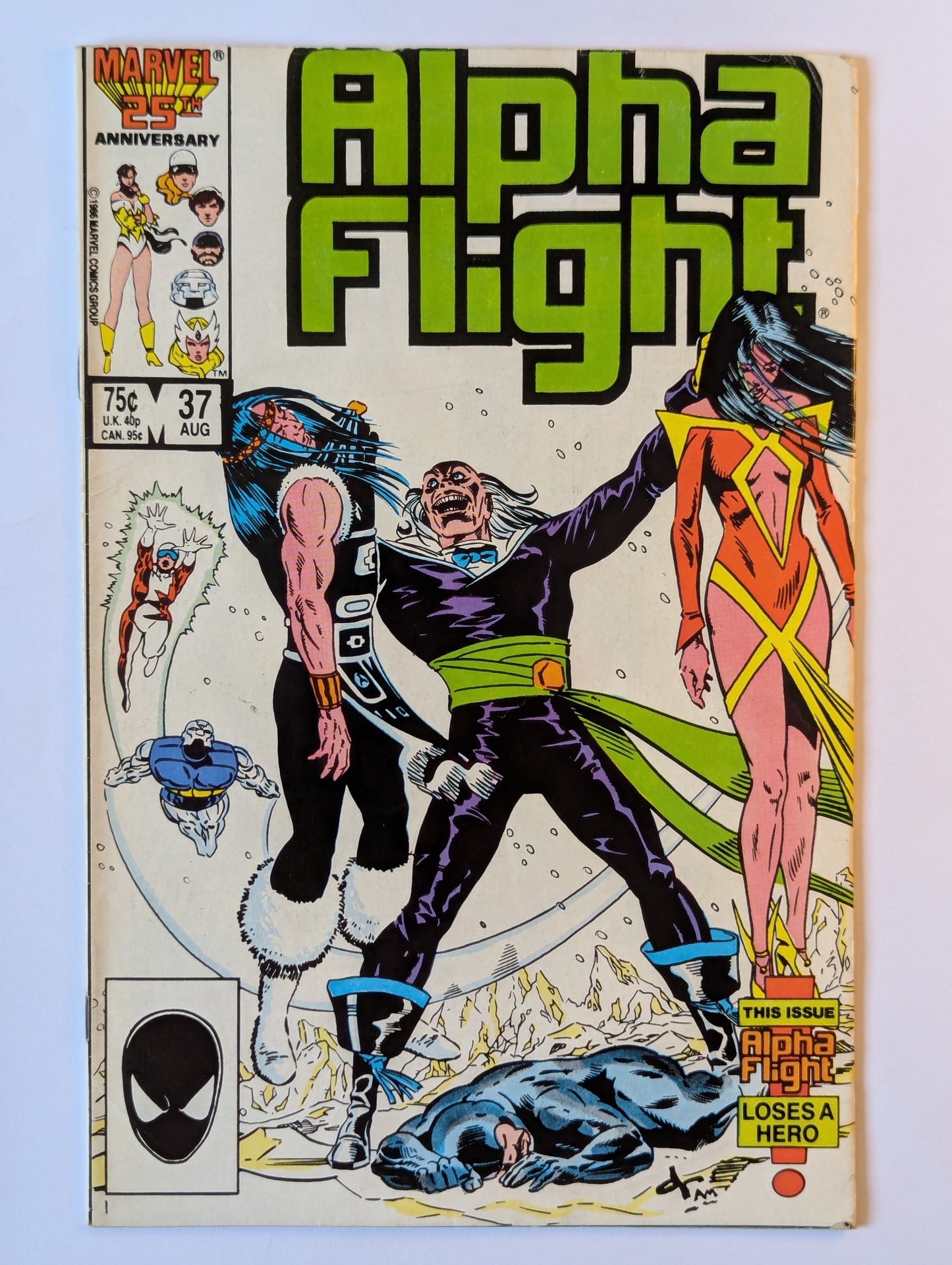 Alpha Flight #37 Marvel Comic Book