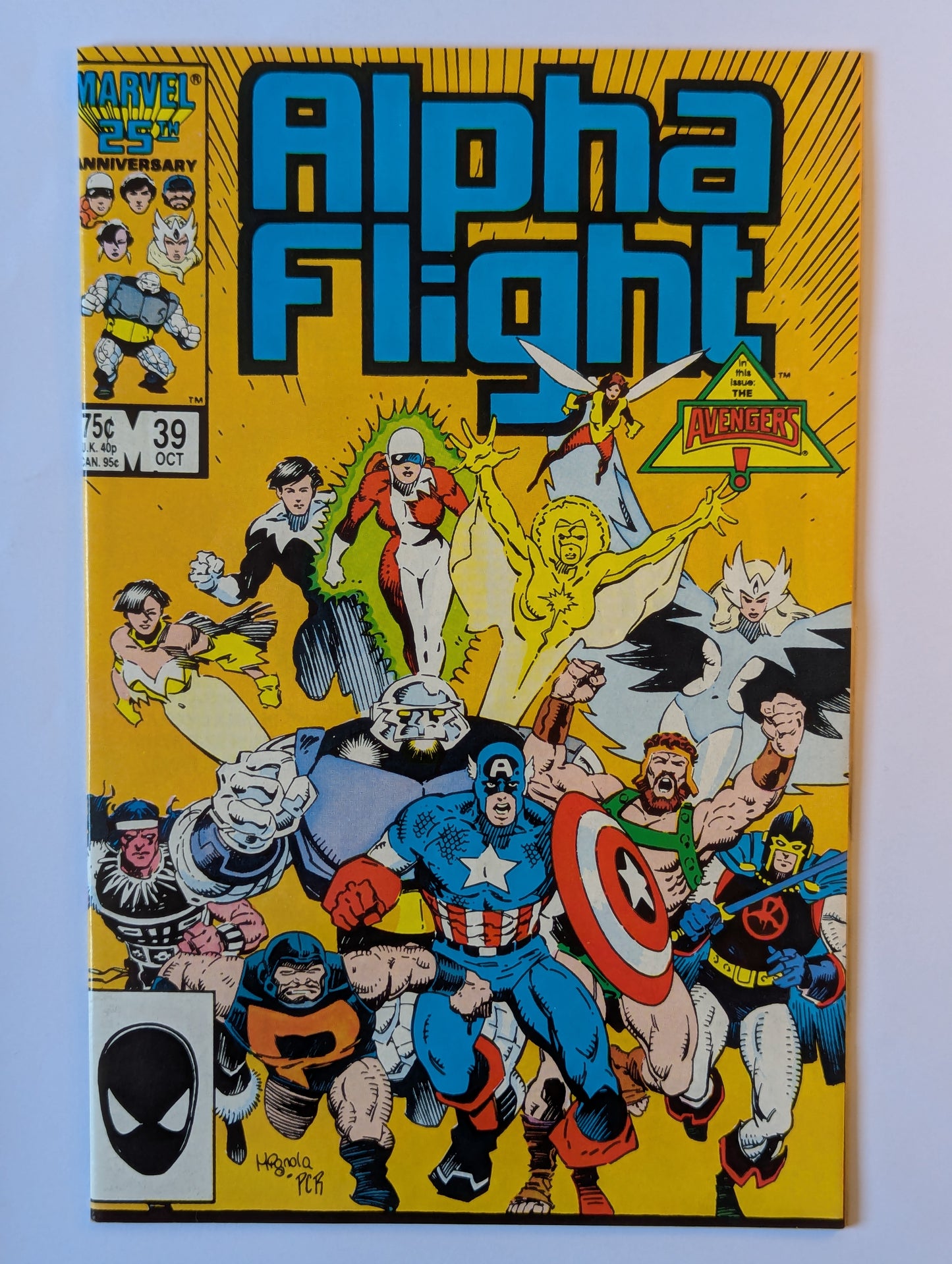 Alpha Flight #39 Marvel Comic Book