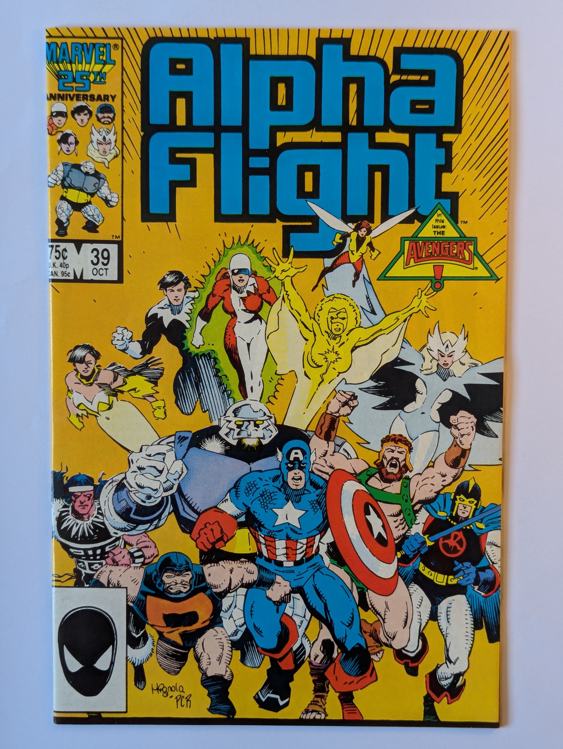 Alpha Flight #39 Marvel Comic Book