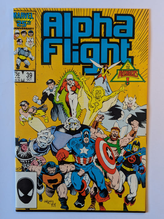 Alpha Flight #39 Marvel Comic Book