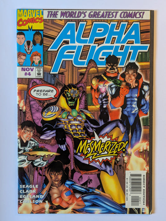 Alpha Flight #4 Marvel Comic Book
