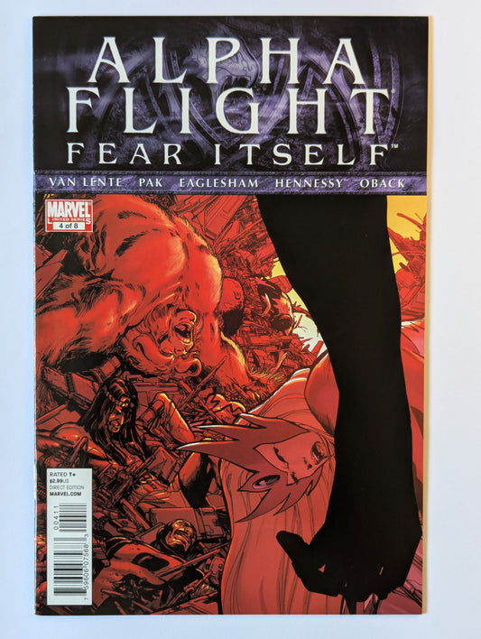 Alpha Flight #4 Marvel Comic Book