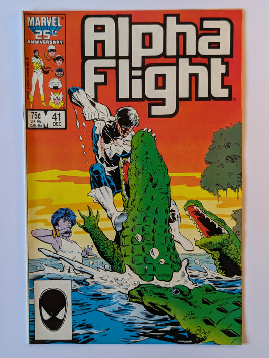 Alpha Flight #41 Marvel Comic Book