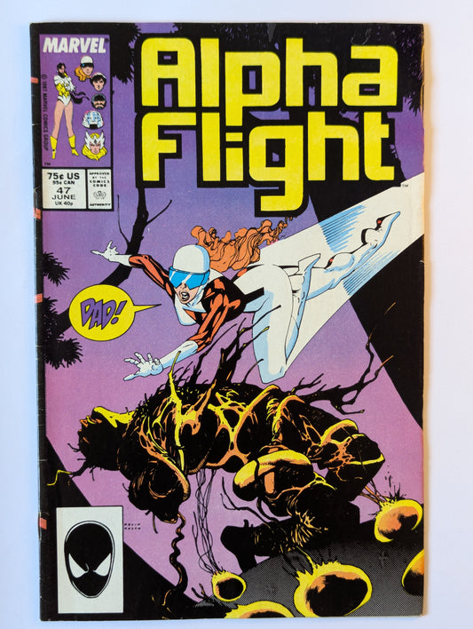 Alpha Flight #47 Marvel Comic Book