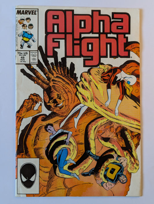 Alpha Flight #49 Marvel Comic Book