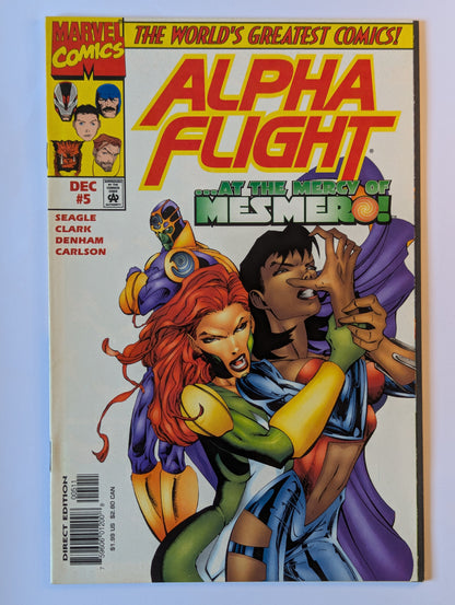 Alpha Flight #5 Marvel Comic Book