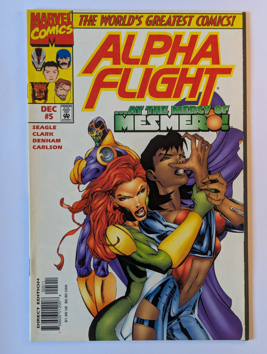 Alpha Flight #5 Marvel Comic Book