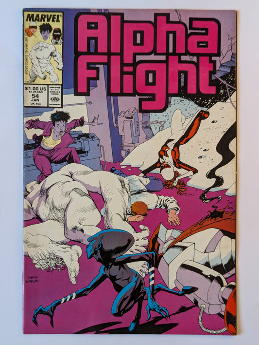Alpha Flight #54 Marvel Comic Book