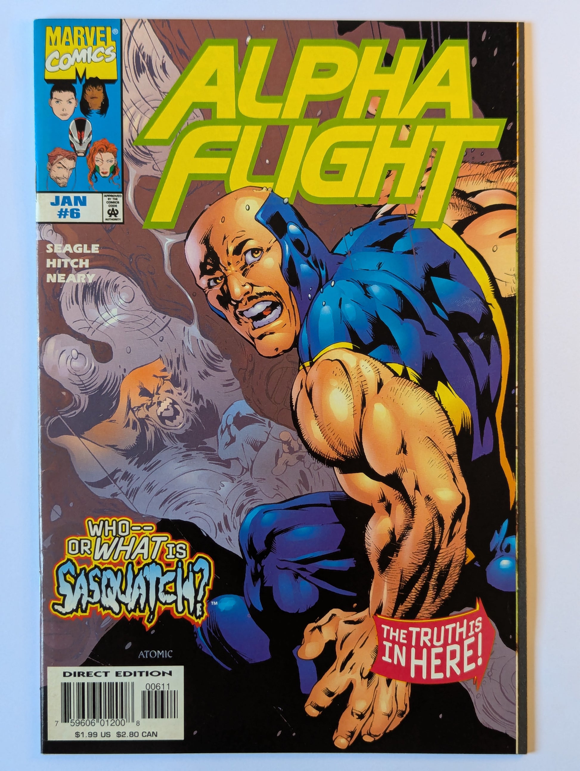 Alpha Flight #6 Marvel Comic Book