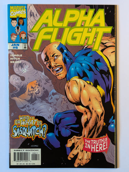 Alpha Flight #6 Marvel Comic Book