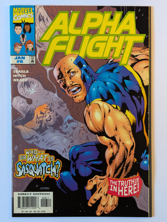 Alpha Flight #6 Marvel Comic Book