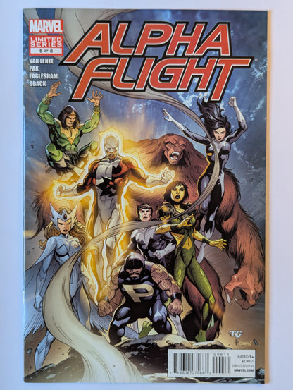 Alpha Flight #6 Marvel Comic Book