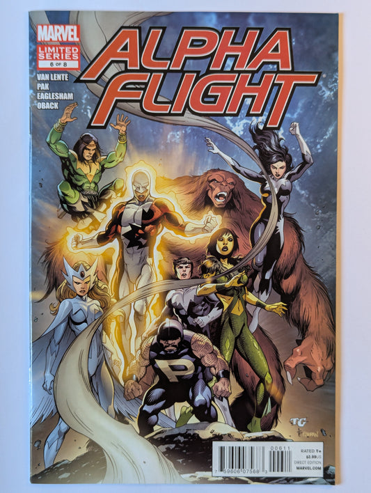 Alpha Flight #6 Marvel Comic Book