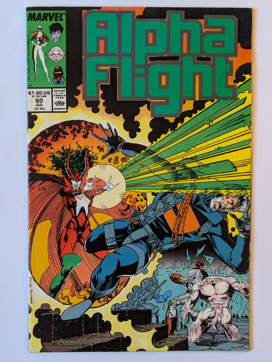 Alpha Flight #60 Marvel Comic Book