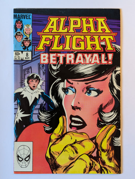 Alpha Flight #8 Marvel Comic Book
