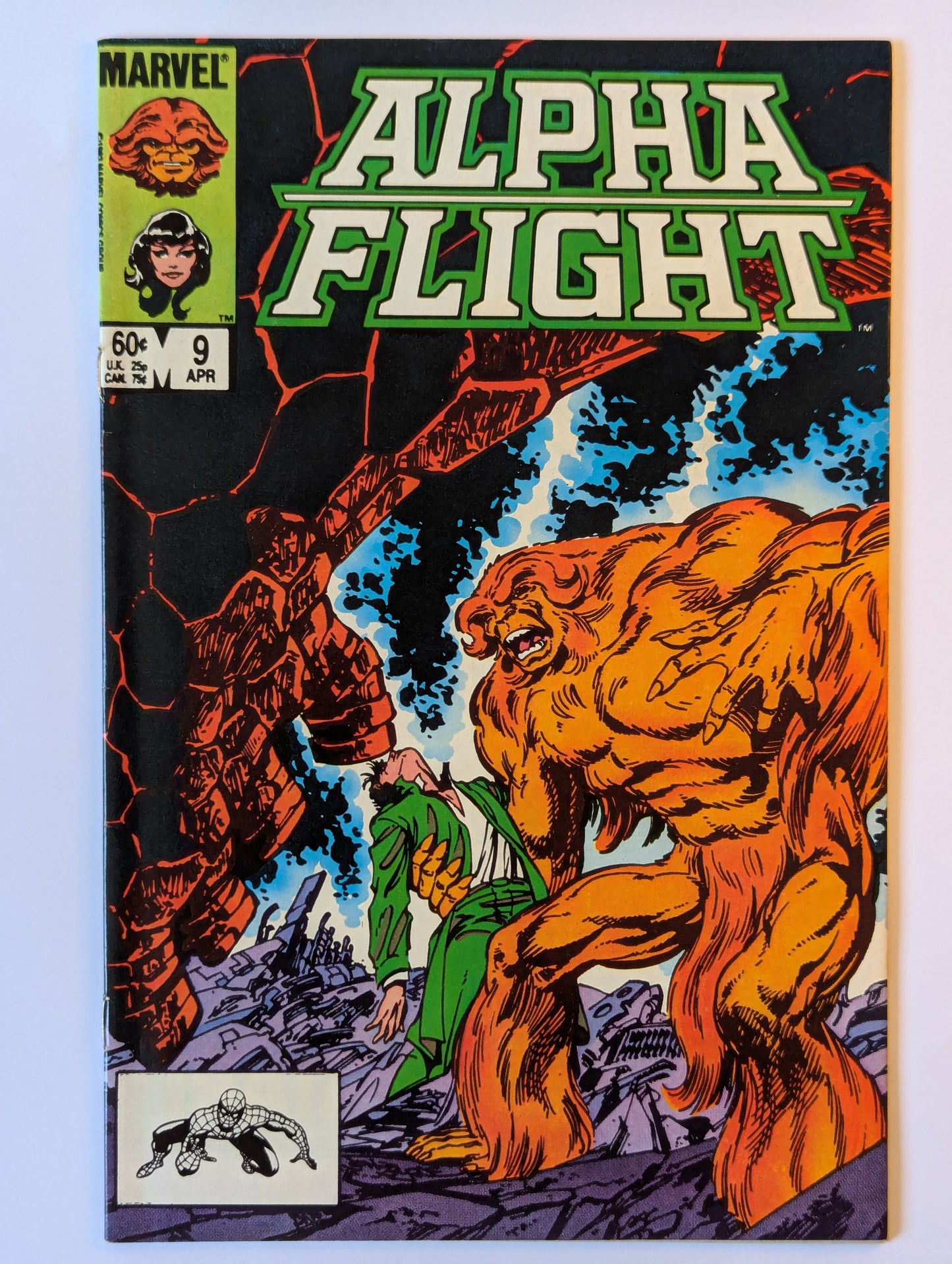 Alpha Flight #9 Marvel Comic Book