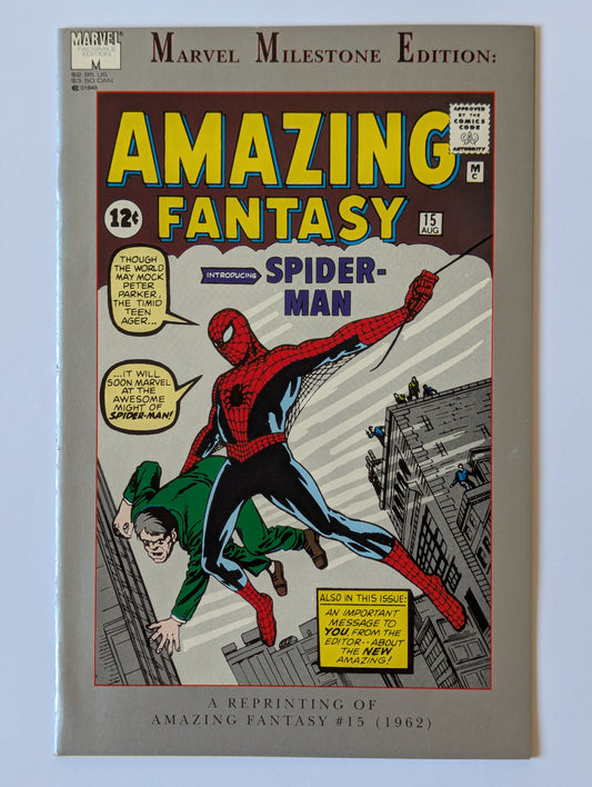Amazing Fantasy #15 Marvel Milestone Edition Marvel Comic Book