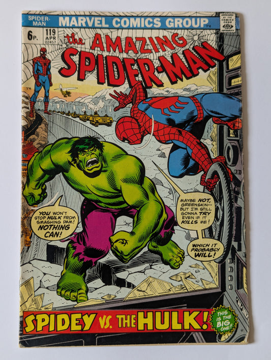 Amazing Spider-Man #119 Marvel Comic Book