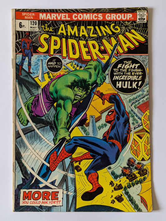 Amazing Spider-Man #120 Marvel Comic Book