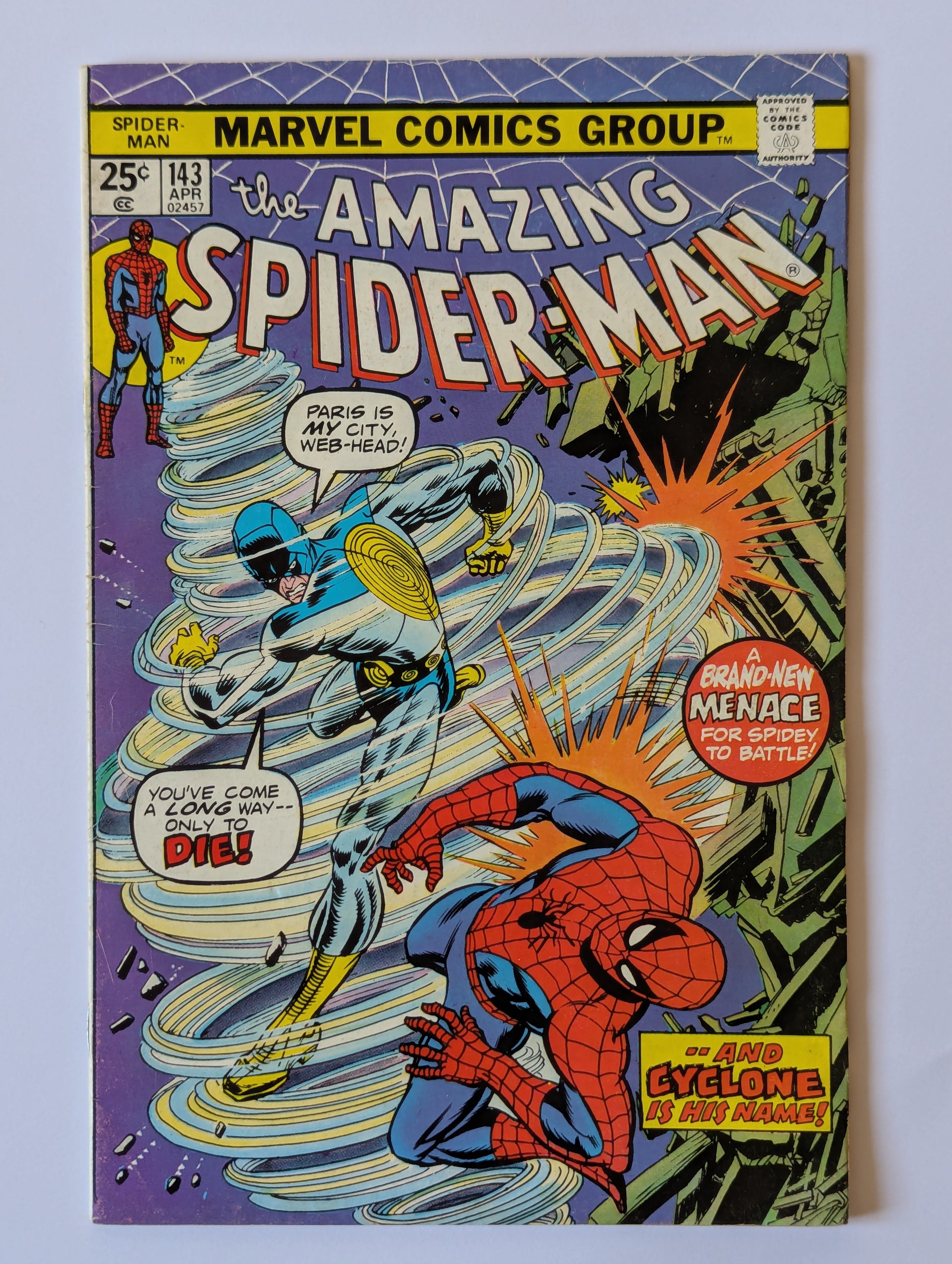 Amazing Spider-Man #143 Marvel Comic Book