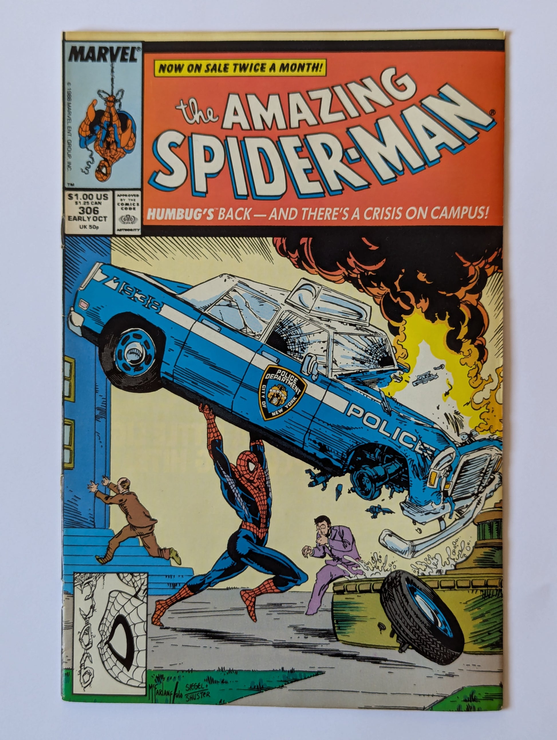 Amazing Spider-Man #306 Marvel Comic Book