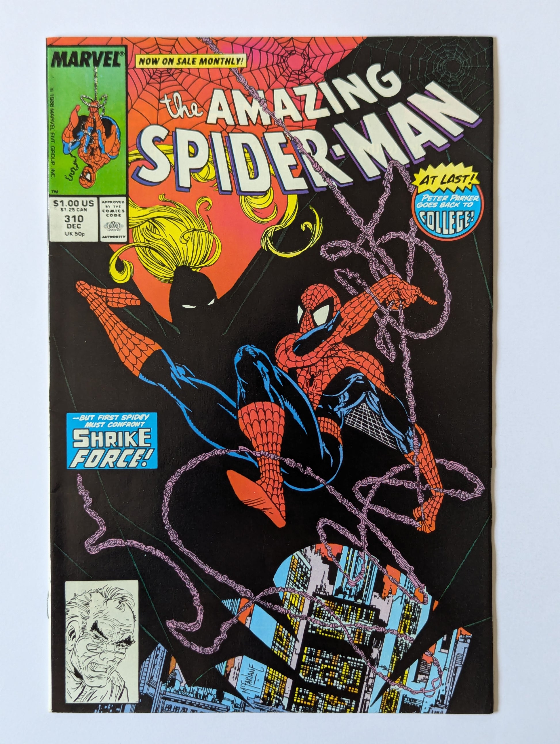 Amazing Spider-Man #310 Marvel Comic Book