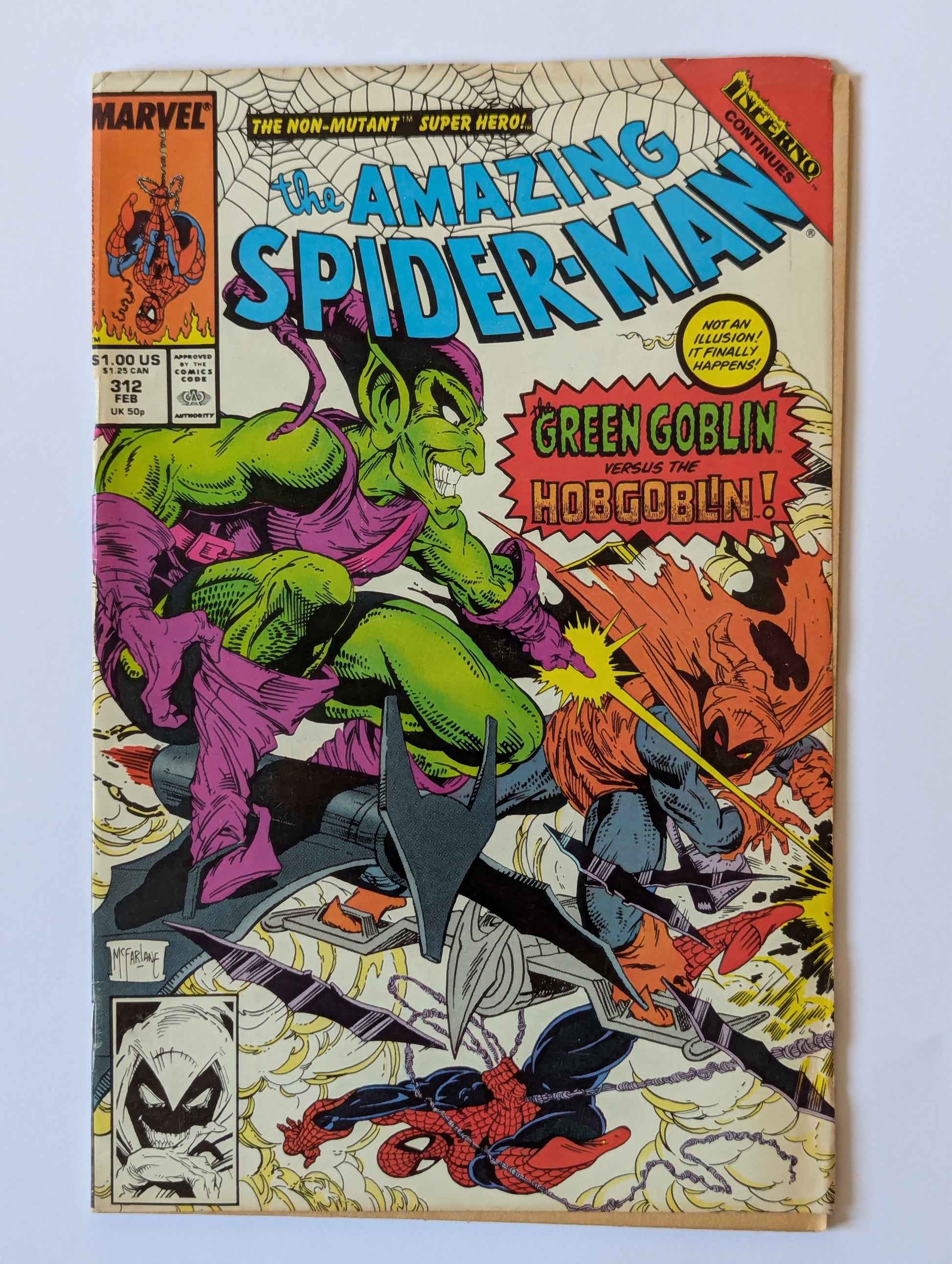 Amazing Spider-Man #312 Marvel Comic Book