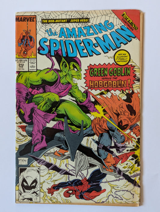 Amazing Spider-Man #312 Marvel Comic Book