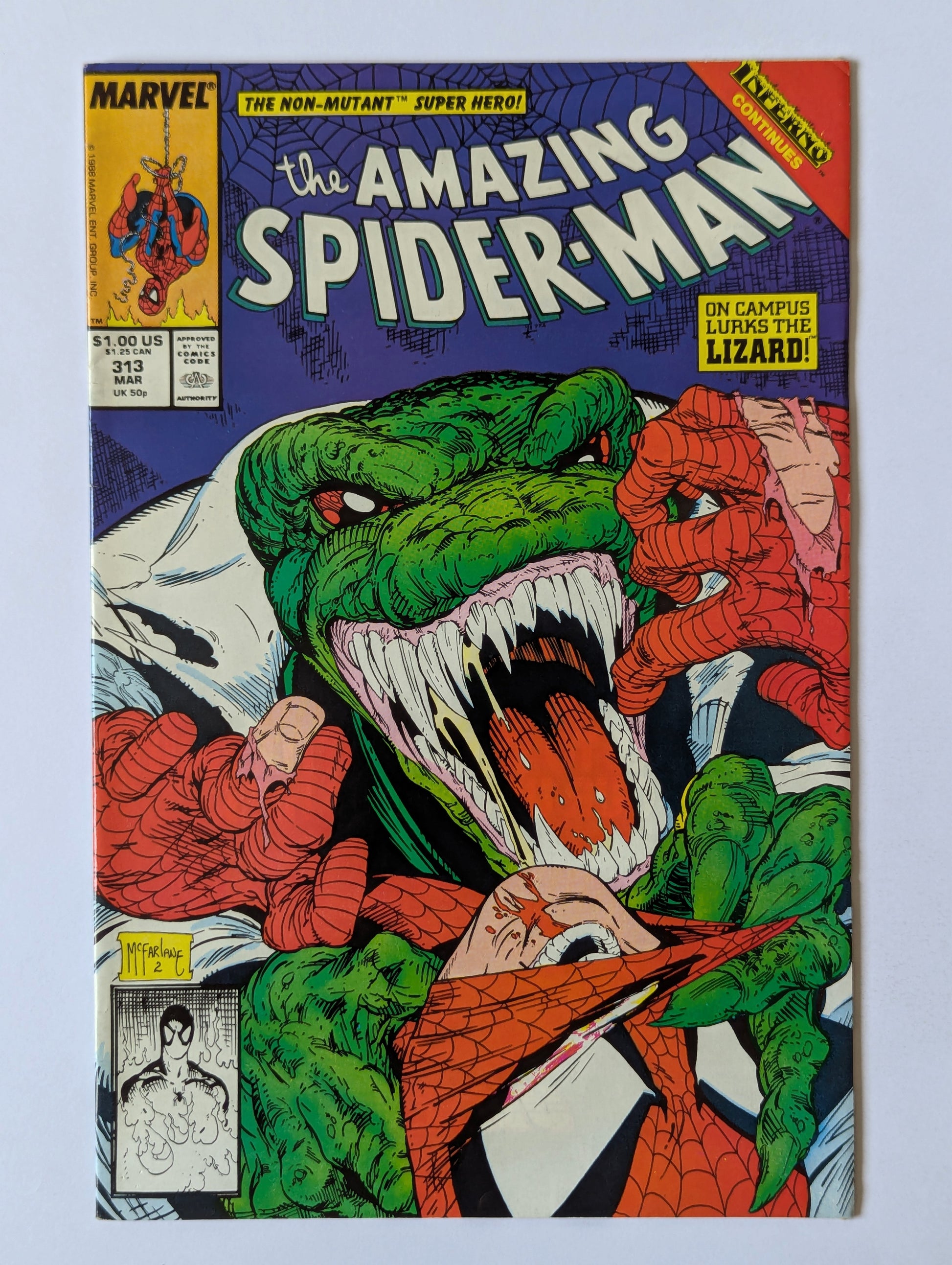 Amazing Spider-Man #313 Marvel Comic Book
