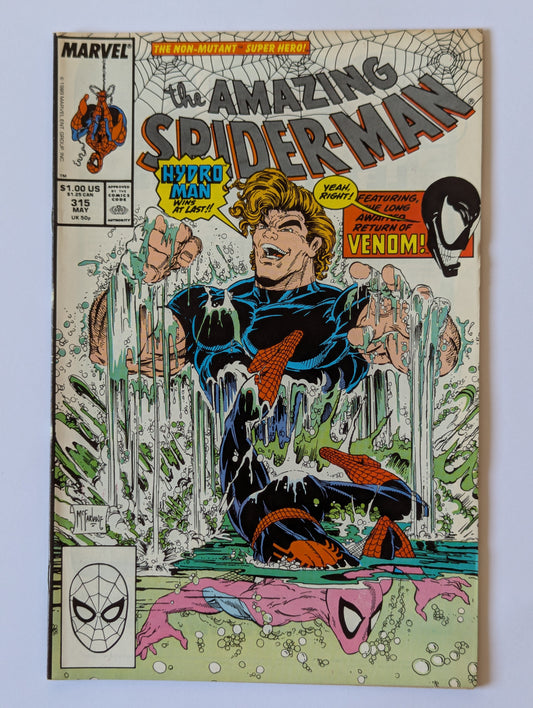 Amazing Spider-Man #315 Marvel Comic Book