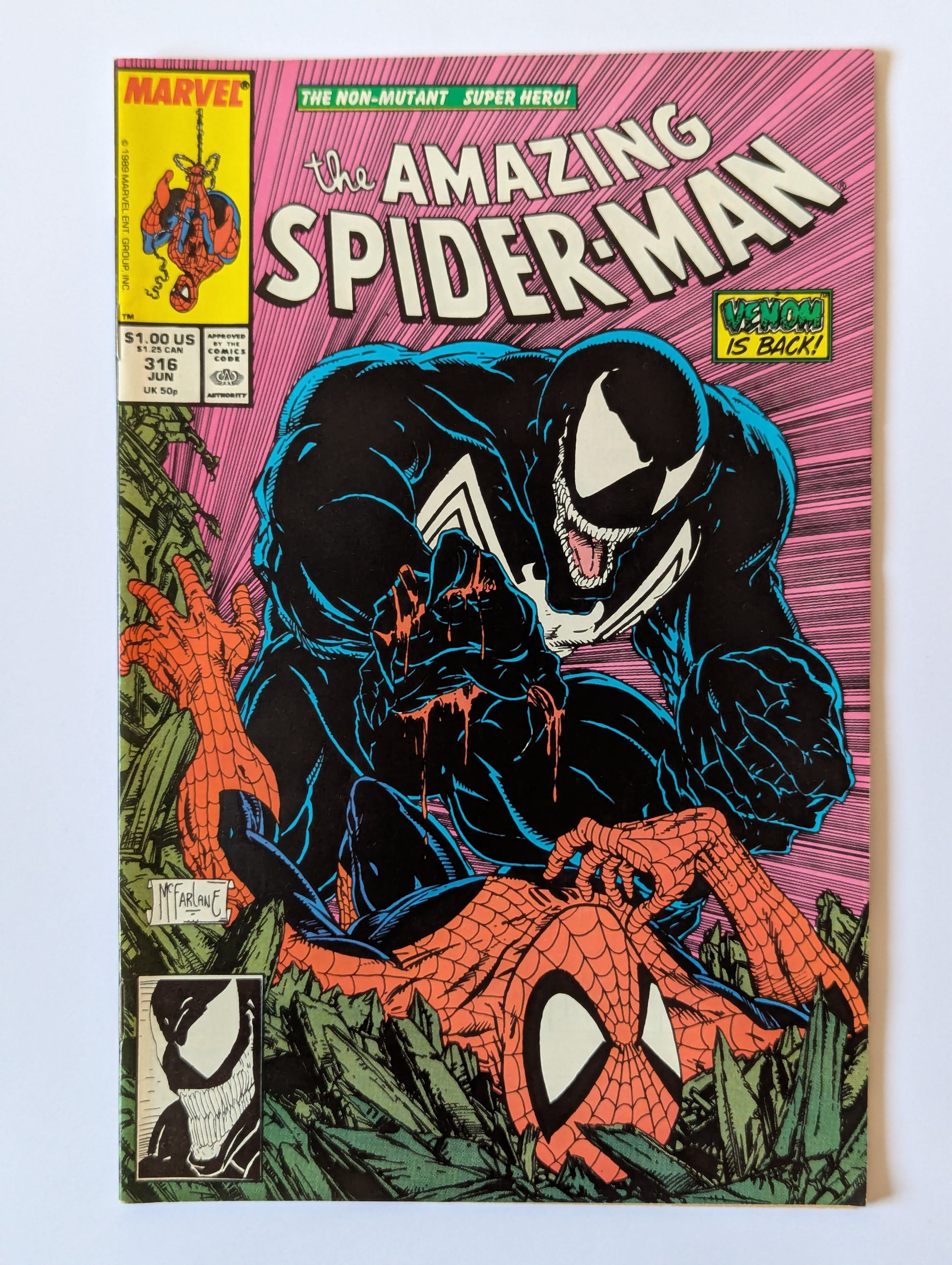 Amazing Spider-Man #316 Marvel Comic Book