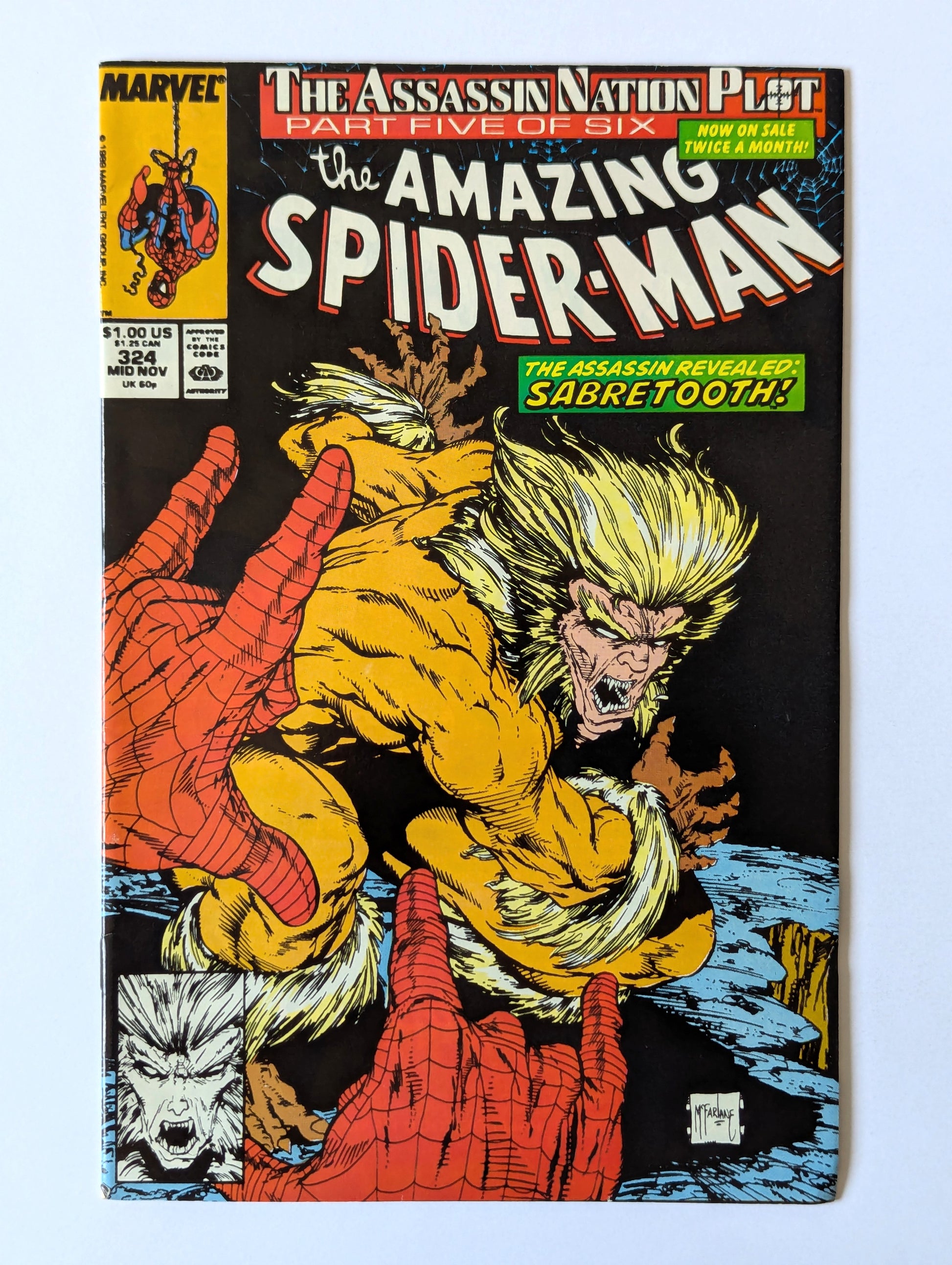 Amazing Spider-Man #324 Marvel Comic Book