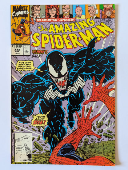 Amazing Spider-Man #332 Marvel Comic Book