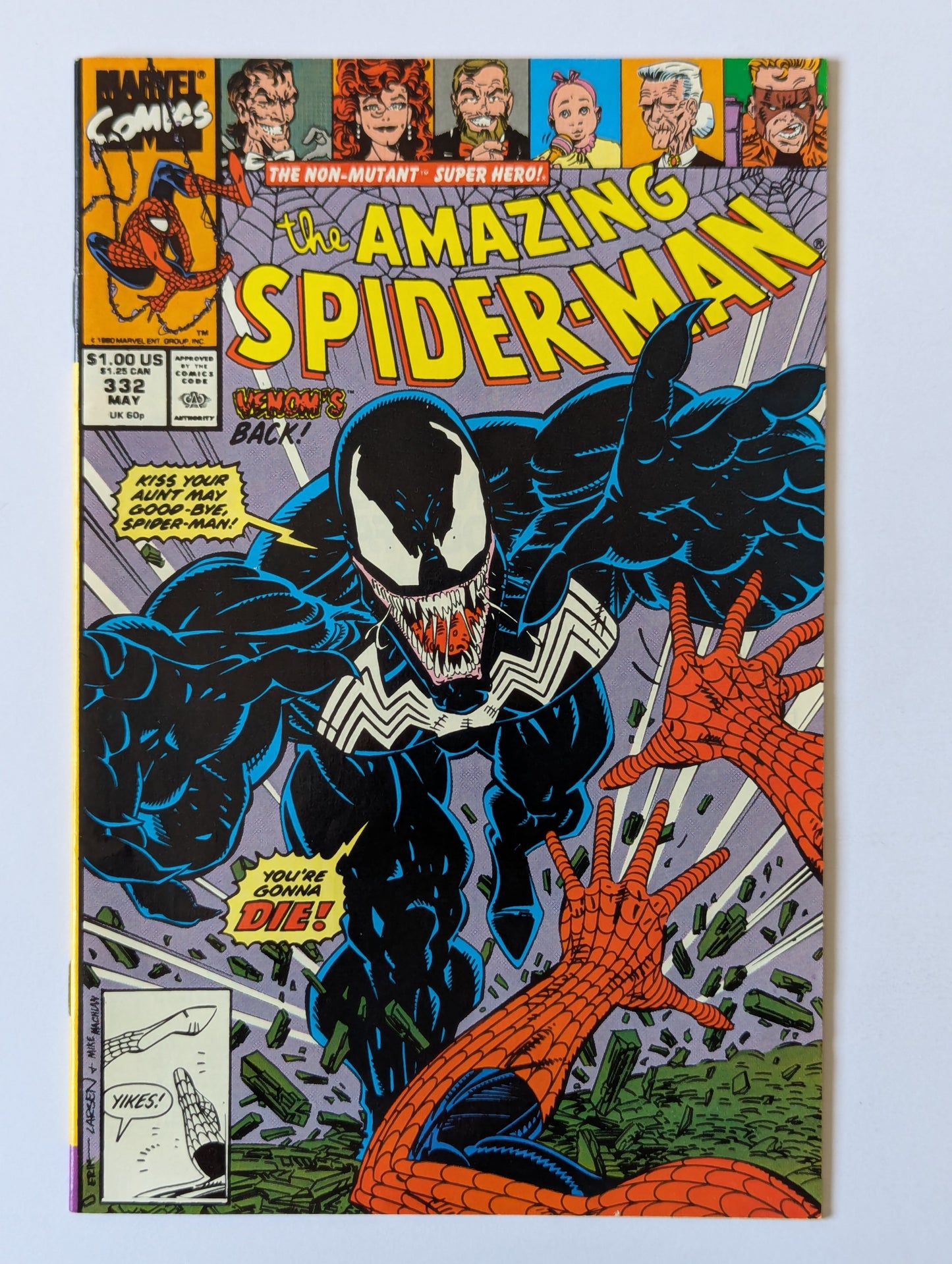 Amazing Spider-Man #332 Marvel Comic Book