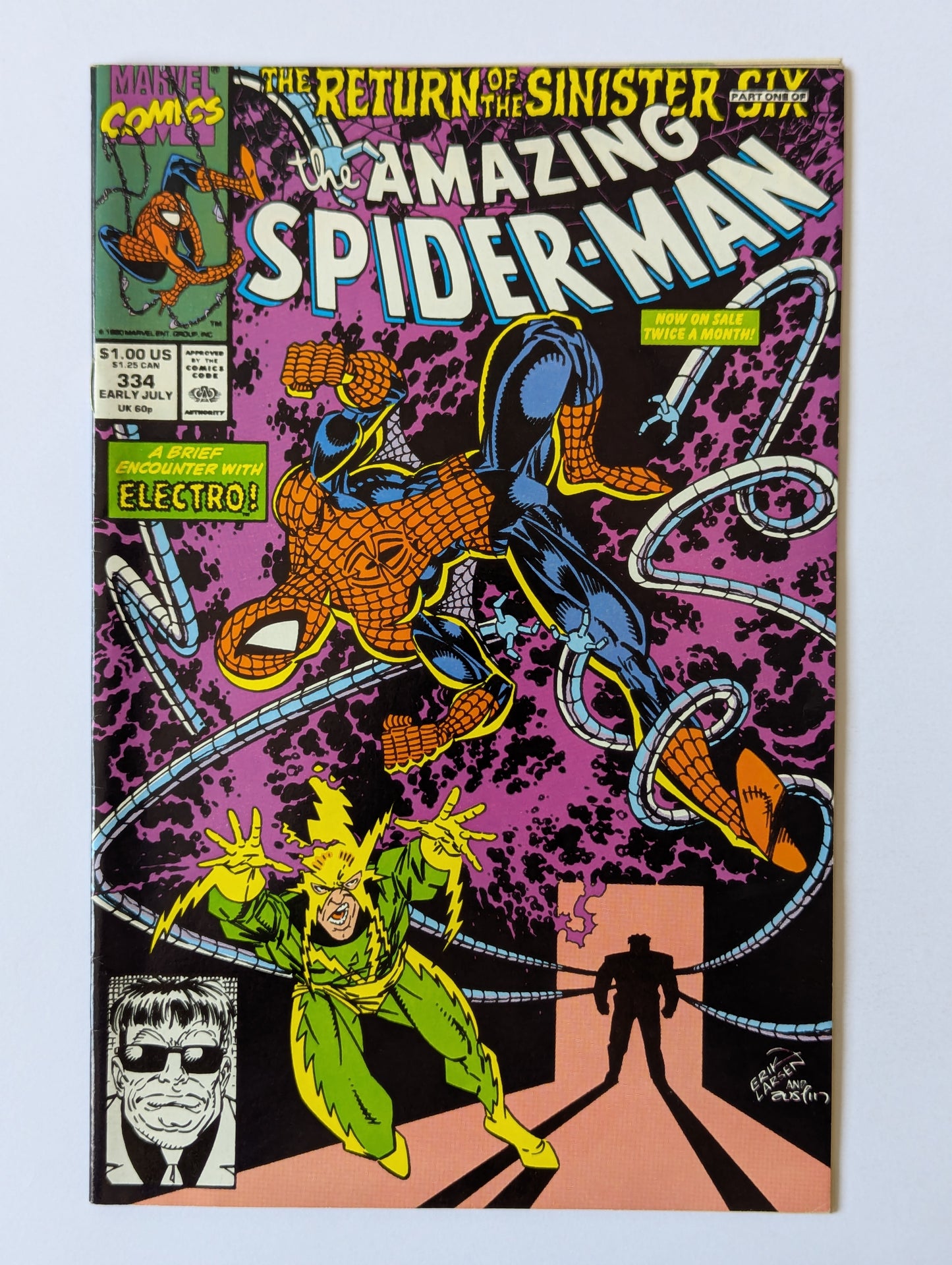 Amazing Spider-Man #334 Marvel Comic Book