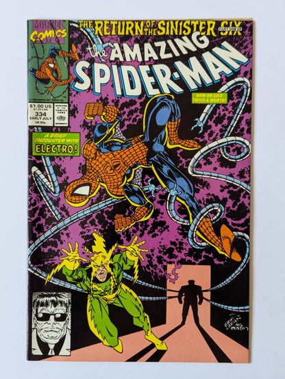 Amazing Spider-Man #334 Marvel Comic Book