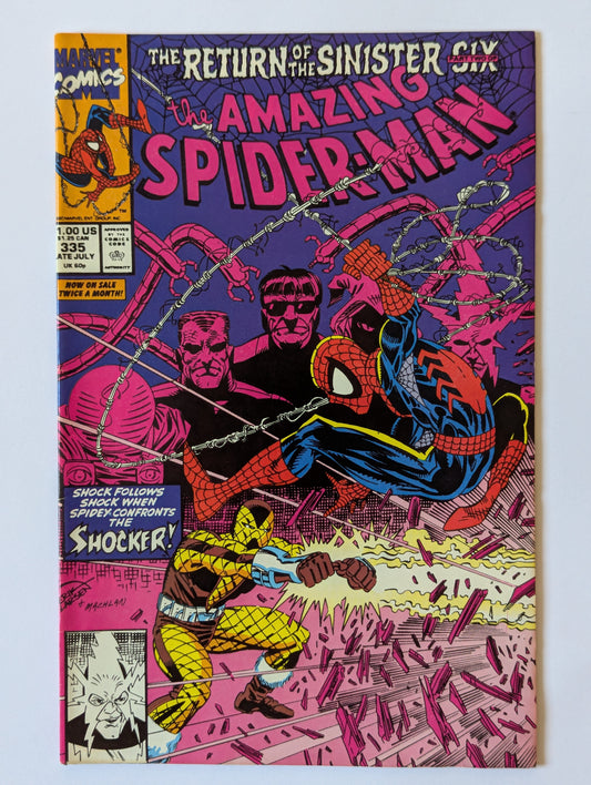 Amazing Spider-Man #335 Marvel Comic Book