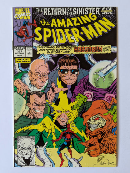 Amazing Spider-Man #337 Marvel Comic Book