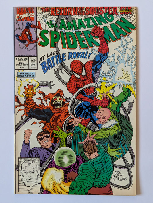 Amazing Spider-Man #338 Marvel Comic Book