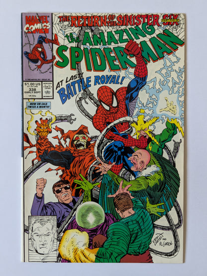Amazing Spider-Man #338 Marvel Comic Book