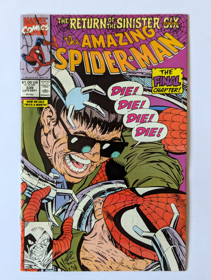 Amazing Spider-Man #339 Marvel Comic Book