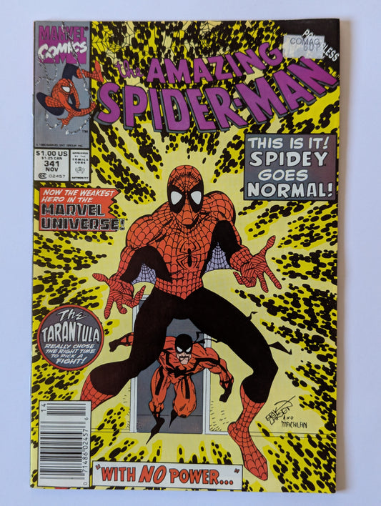 Amazing Spider-Man #341 Marvel Comic Book