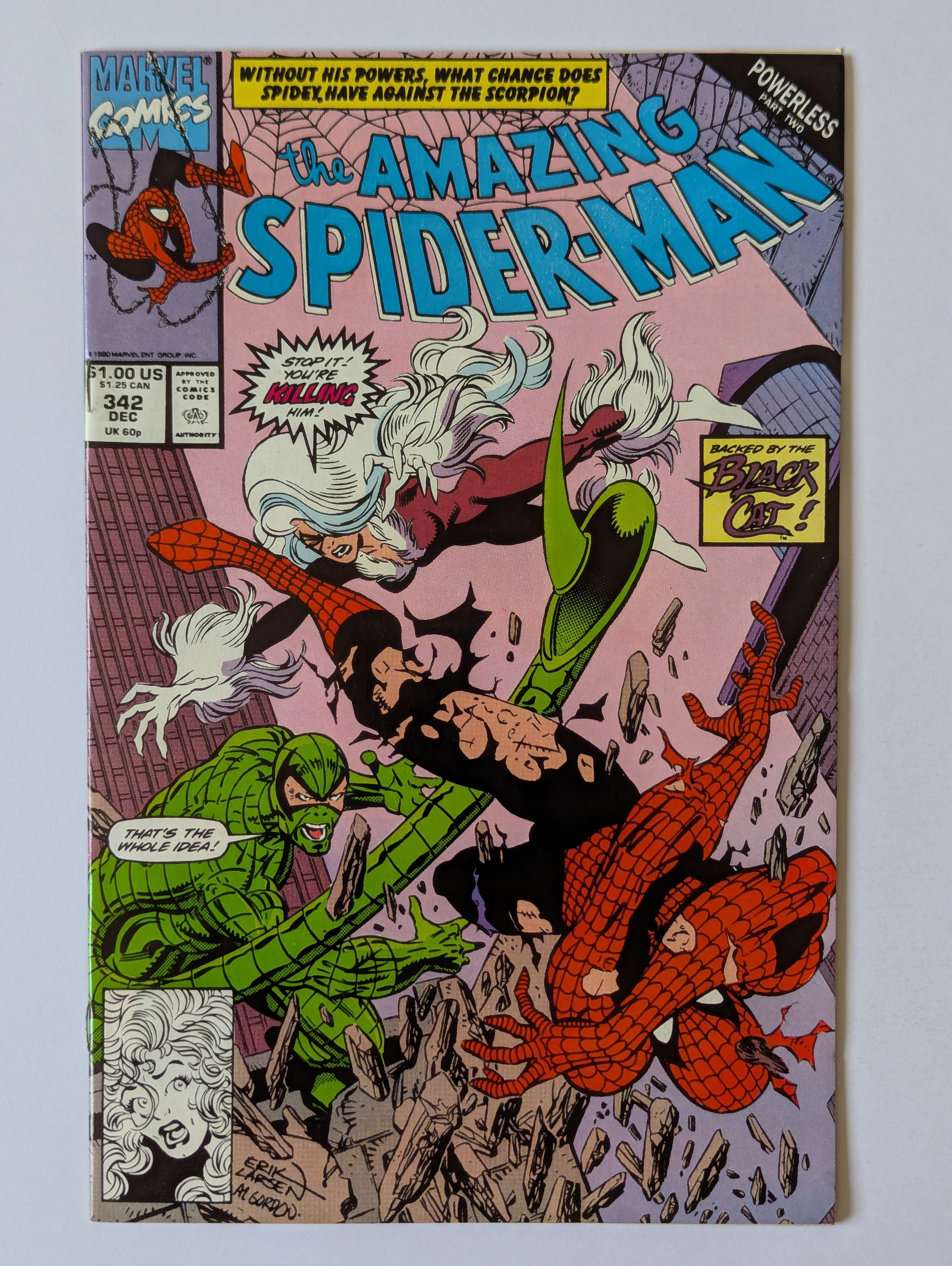 Amazing Spider-Man #342 Marvel Comic Book