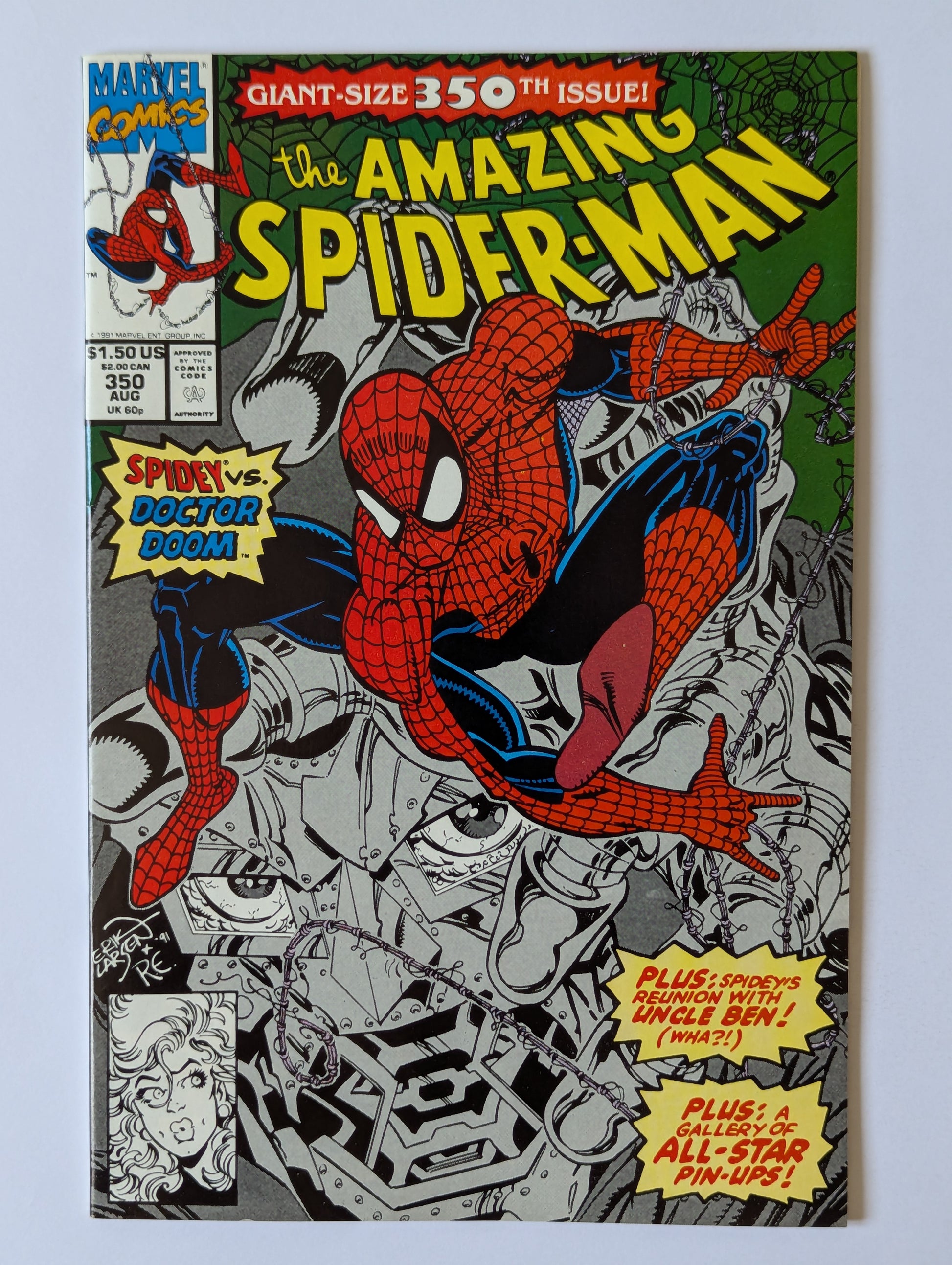 Amazing Spider-Man #350 Marvel Comic Book