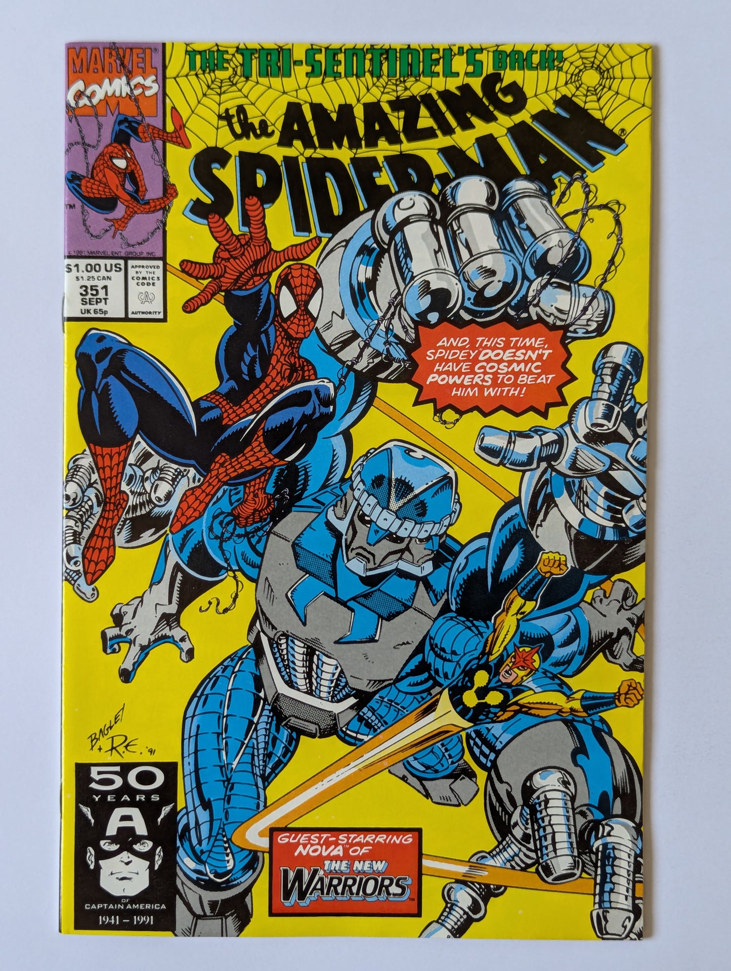 Amazing Spider-Man #351 Marvel Comic Book