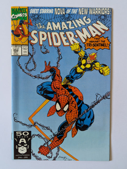 Amazing Spider-Man #352 Marvel Comic Book