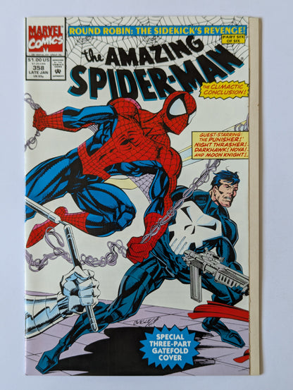 Amazing Spider-Man #358 Marvel Comic Book