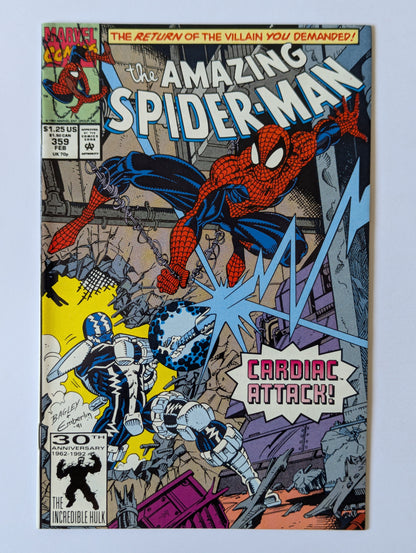 Amazing Spider-Man #359 Marvel Comic Book