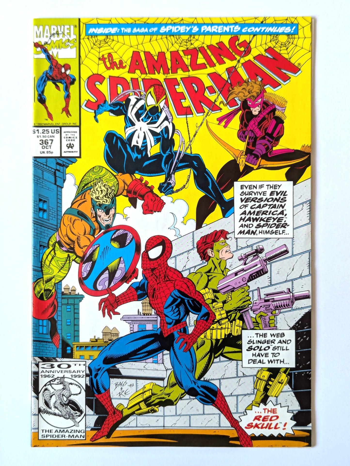 Amazing Spider-Man #367 Marvel Comic Book
