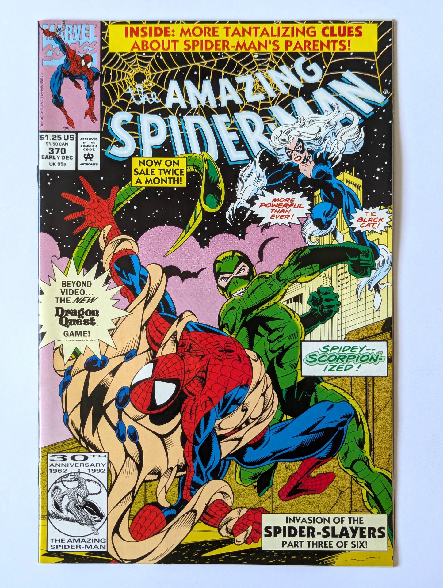 Amazing Spider-Man #370 Marvel Comic Book